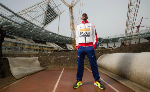 Double Olympic Champion Mo Farah returned to the former Olympic Stadium to launch the Sainsbury’s Anniversary Games 