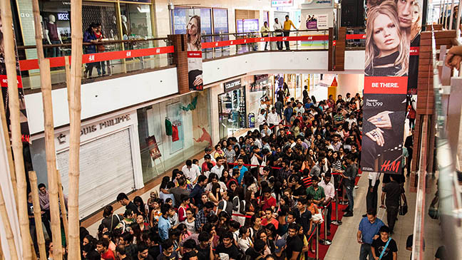 H&M opens its first store in India 