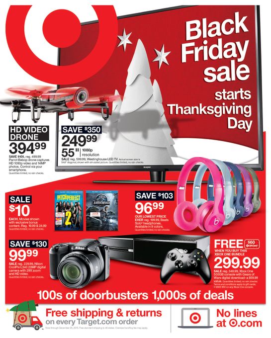 Target's strategy for Black Friday: deep daily discounts on electronics, kitchenware, toys and more from Nov. 22 through Dec. 1 