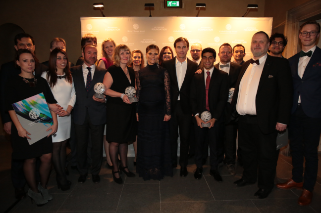 H&M Conscious Foundation: HRH Crown Princess Victoria of Sweden awarded the winners of the first Global Change Award