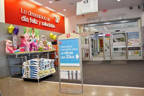Walgreens donates $100,000 to CDC Foundation to aid its Zika virus education and prevention efforts in Puerto Rico 