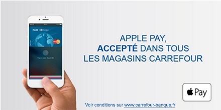 Carrefour launches Apple Pay at its stores in France 