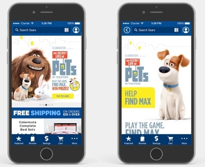 Sears starts the back-to-school season with two new private label apparel lines and a new "The Secret Life of Pets" app game 