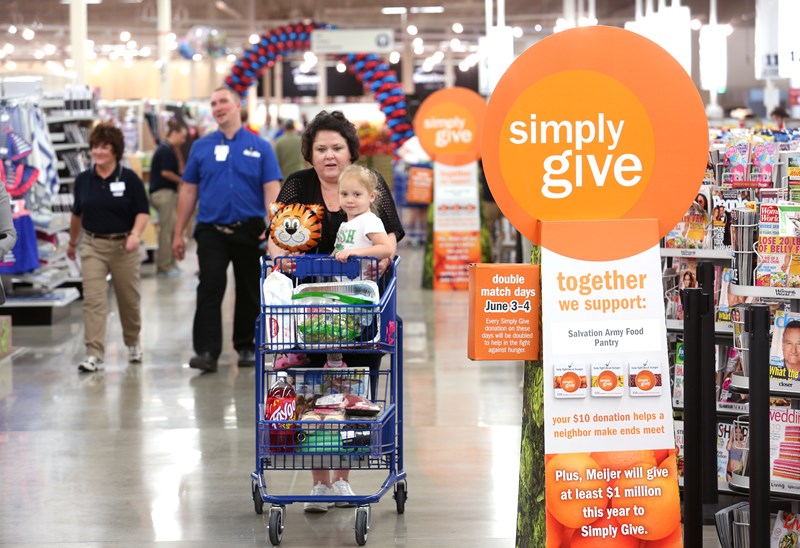 Meijer kicks off fall campaign of its signature hunger relief program, Simply Give
