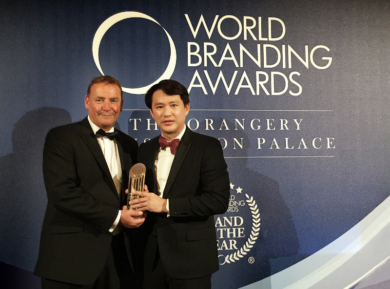 SM Supermalls wins Brand of the Year Award, National Tier 2016-2017 at the World Branding Awards ceremonies in London