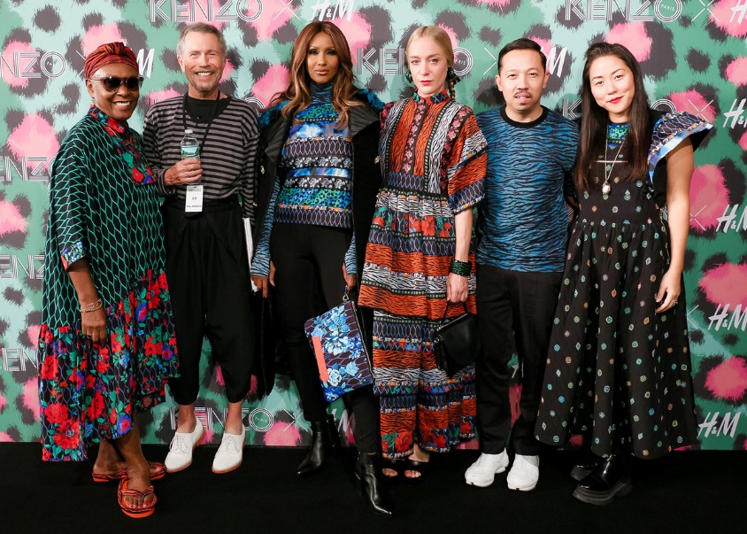 KENZO x H&M made its runway debut at Pier 36 in New York 