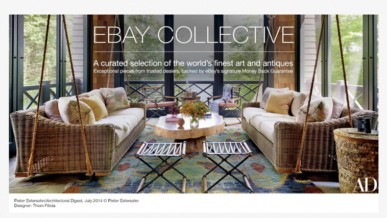 eBay Collective: eBay launches new destination for curated inventory of furniture, antiques, contemporary design and fine art 