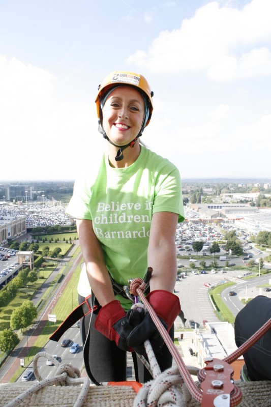 LCP employee Mandy Lloyd raised hundreds of pounds for children’s charity Barnardo’s