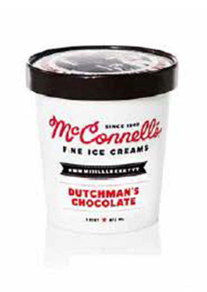 McConnell’s Fine Ice Creams recalls selected pint size packages due to potential contamination with Listeria monocytogenes 