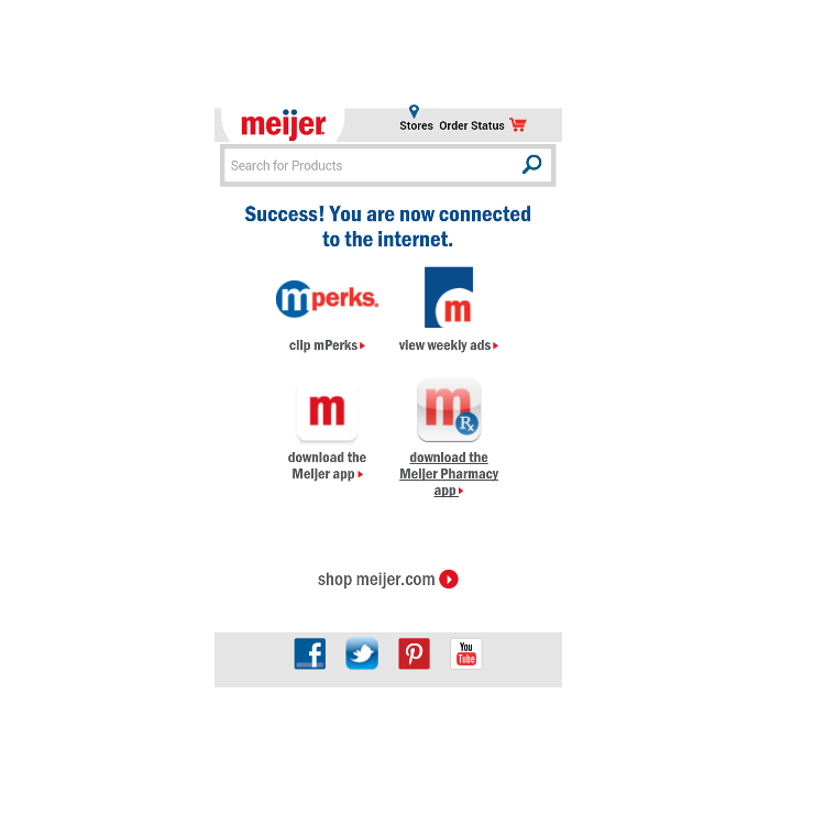 Meijer now with free Wi-Fi access in all its stores 