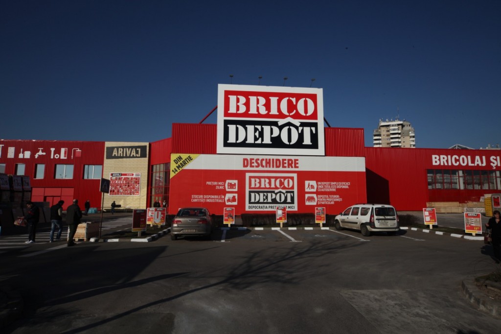 One of two Brico Dépôt stores opened in Bucharest this week, following its transformation from Bricostore
