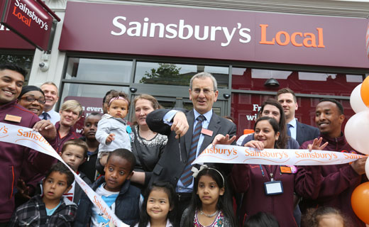 Sainsbury’s opened its 200th convenience store in Shepherd’s Bush Road in Hammersmith London