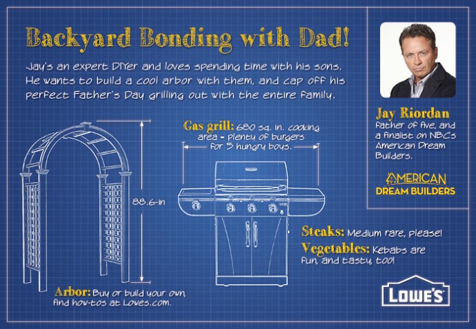 Lowe’s and top DIY dads offer project inspiration to make the perfect Father's Day