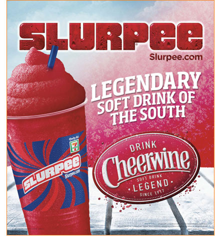 Carolina Cheerwine now available in frozen form at 131 7-Eleven® stores in North and South Carolina