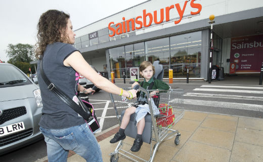 Sainsbury’s introduces nearly 600 new trolleys for parents with disabled children to supermarket stores across the UK 