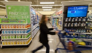 Meijer partnered with GE Lighting to help shoppers navigate the many options on switching to energy-efficient lighting 