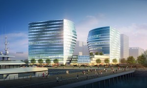 ThreeE-comCenter to rise within the prime business location of SM’s Mall of Asia Complex in Pasay City, Philippines 