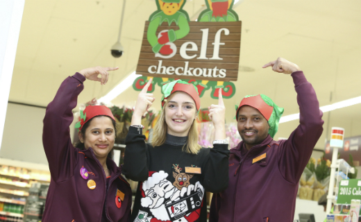 2,100 Sainsbury’s office workers pledge over 3,800 days of their time to help out in stores over the busy Christmas period  