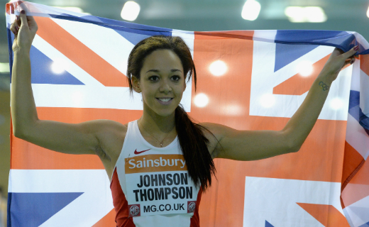 Katarina Johnson-Thompson confirmed she will compete at the Sainsbury’s Indoor Grand Prix in Birmingham on 21 February 2015 