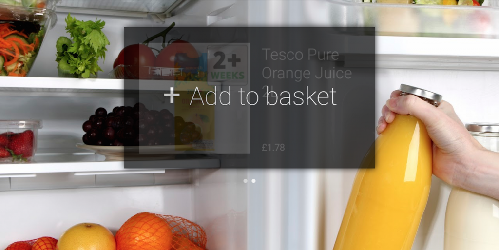 Tesco the first retailer in UK to launch a Google Glass enabled service - The Tesco Grocery Glassware 