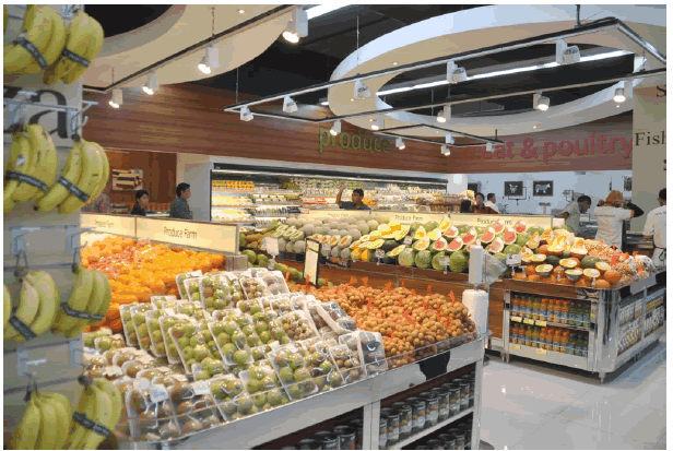 Fresh Section at Foodmart Madiun