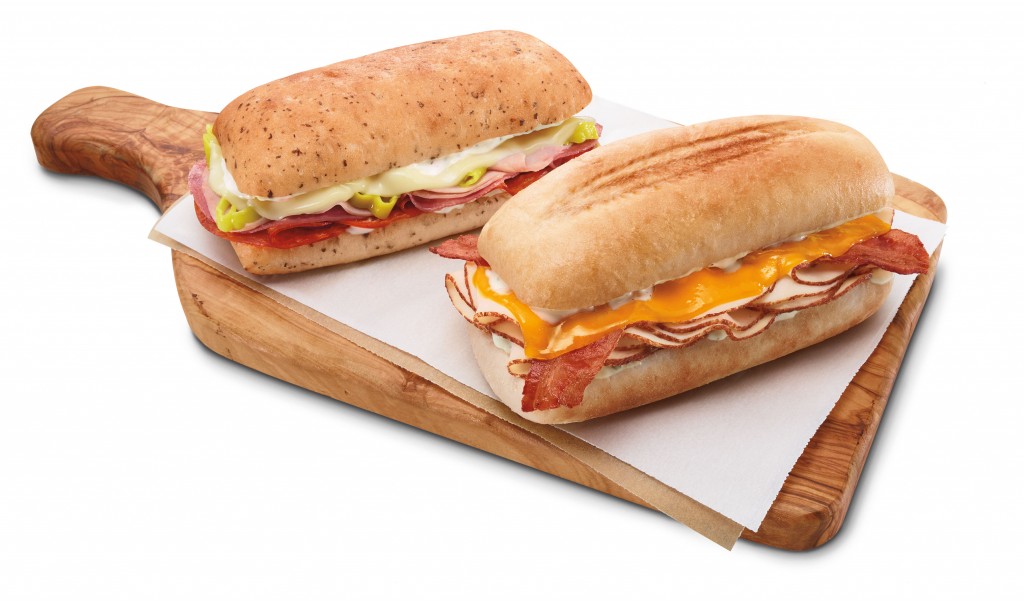 Based on popular demand for fresh and hot sandwiches, 7‑Eleven introduces its Melt sandwiches at participating stores for a suggested retail price of $2.99. The artisan sandwiches are toasted in the stores for each purchaser, typically in less than a minute, and served warm to go.