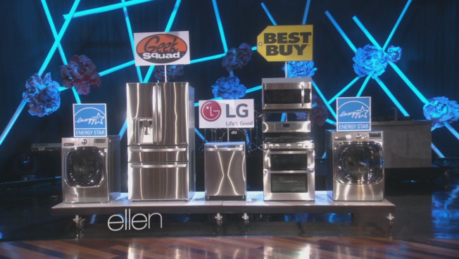 Best Buy and LG: Recycle aging fridges and upgrade to new energy-efficient models with EPA's “Flip Your Fridge” ENERGY STAR® campaign on The Ellen DeGeneres Show 