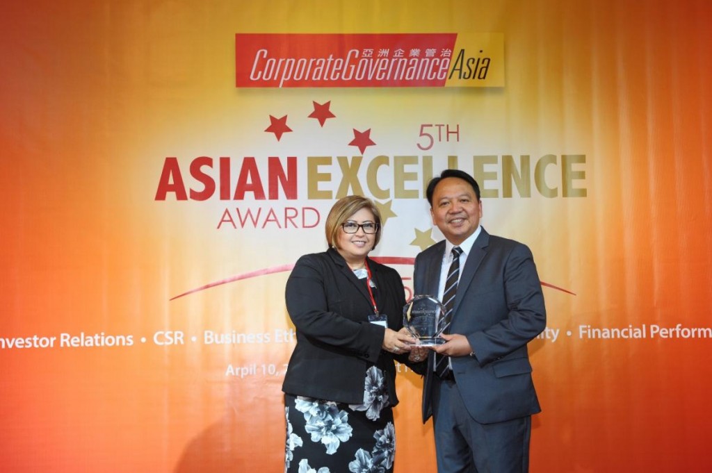 SM Investments Corporation and its subsidiaries honored at Asia’s 5th Asian Excellence Recognition Awards 2015  
