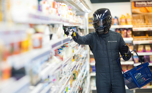 Sainsbury’s teams up with one of the biggest names in motor sport Williams Advanced Engineering to give its store fridges a turbo boost 