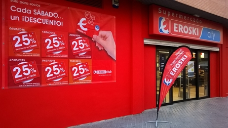 EROSKI ha inaugurado la transformación del supermercado situado en la calle Alonso el Sabio a su nuevo modelo comercial “contigo” 