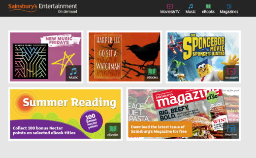 Sainsbury’s Entertainment on Demand launches new digital magazine service 