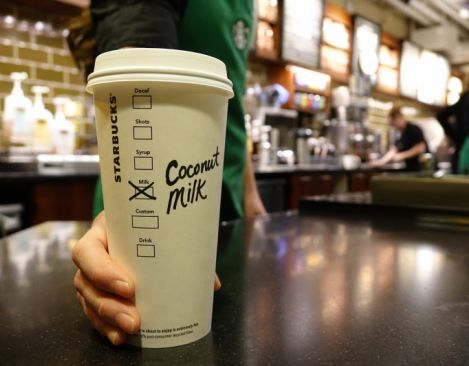Starbucks customers in Canada can customize their beverages with Starbucks® Single Origin Sumatra Coconut Milk from September 8  