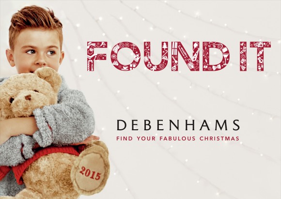 Debenhams launches Christmas 2015 with a cross-channel marketing campaign 