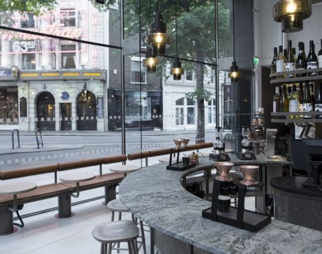 New Starbucks store opens in London’s bustling Covent Garden district 