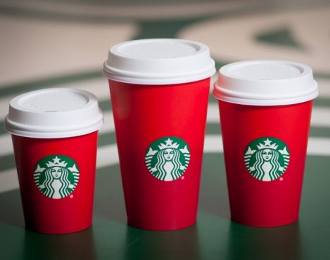 This year’s iconic red Starbucks Holiday cup unveiled 