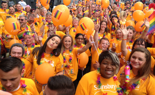 Sainsbury’s wins the ‘Leeds Pride Partner of the Year’ at the The Owlies