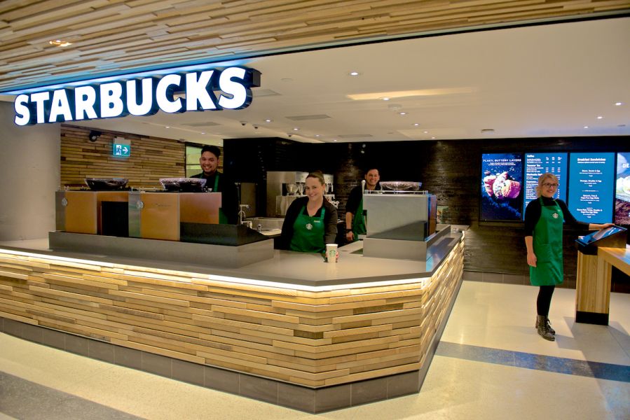 Starbucks opens its first express store in Canada