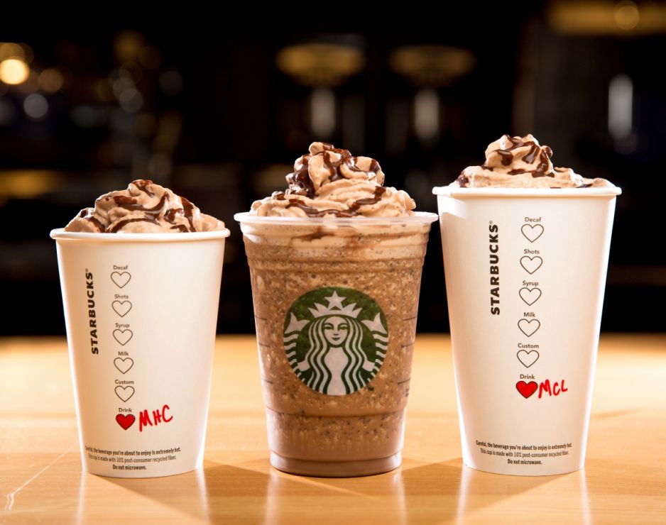 Starbucks® celebrates Valentine's Day with trio of Molten Chocolate beverages