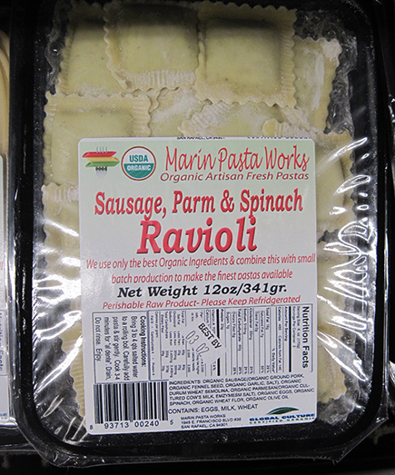 USDA's FSIS: Marin Pasta Works recalls 491 pounds of pork ravioli products  