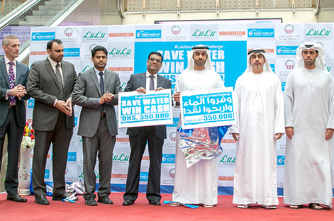 LuLu Group launches ‘SAVE WATER & WIN CASH’ project to spread awareness on the importance of water conservation 