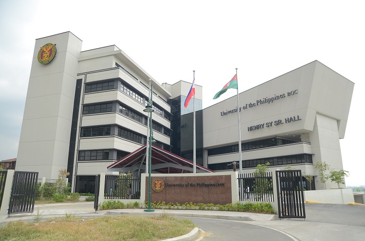 Henry Sy Sr. Hall at the University of the Philippines Campus in Taguig City