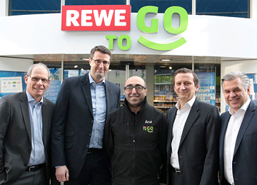 „REWE ToGo“ wird an bis zu 1.000 Stationen eingeführt 