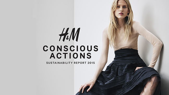 H&M reports steady increase of sustainably sourced materials and great progress in renewable electricity use