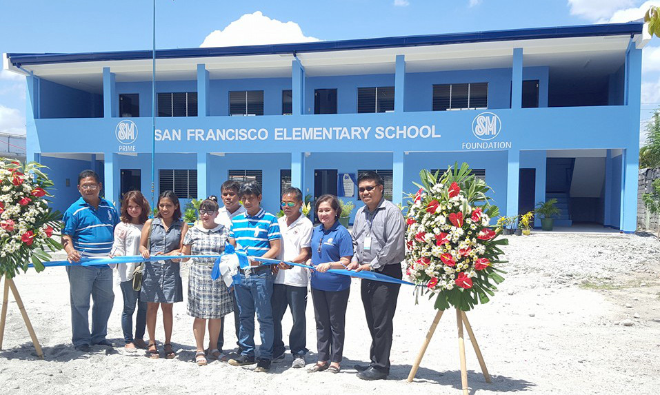Philippines: SM Foundation donates school building to the San Francisco Elementary School in Tarlac 