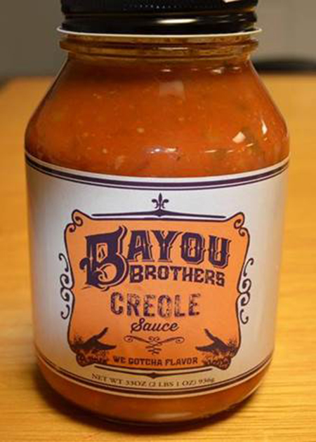 Bayou Brothers of Austin TX recalls 33 oz. jars of its Bayou Brothers Creole Sauce 