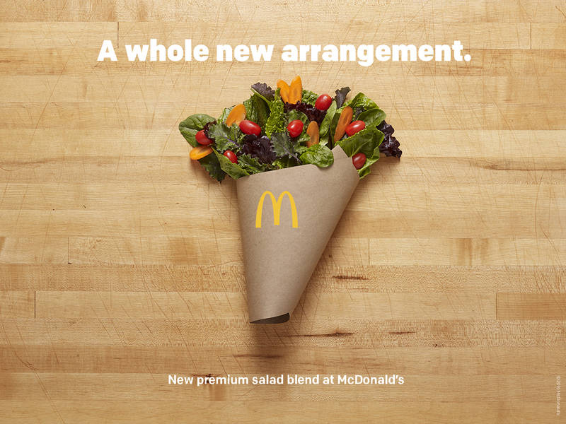 McDonald's launches new salad blend 