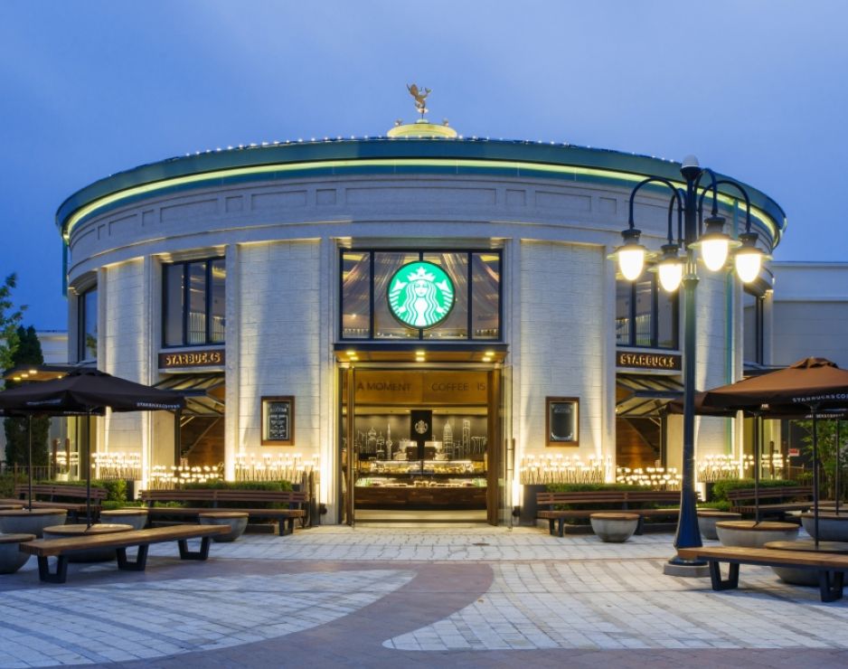 Starbucks opens store in the new Disneytown at Shanghai Disney Resort