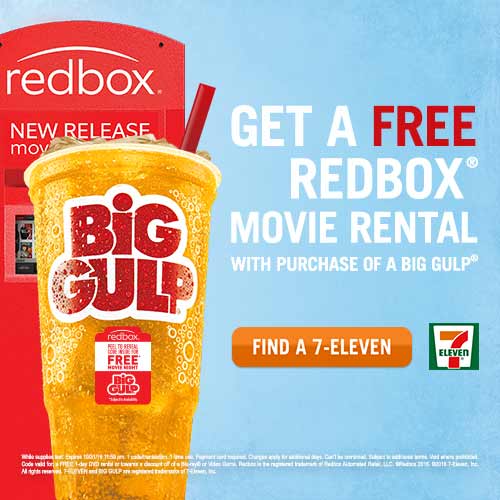 7‑Eleven and Redbox announce the return of their popular free movie night offer this summer 