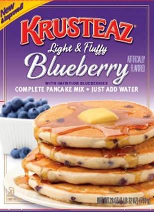 Continental Mills recalls only retail Krusteaz Blueberry Pancake Mix