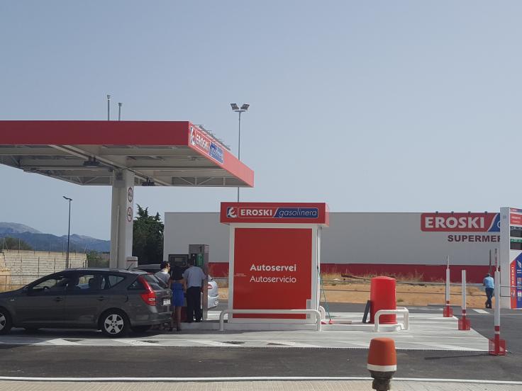 EROSKI ha inaugurado en Binissalem su primera gasolinera de Mallorca 